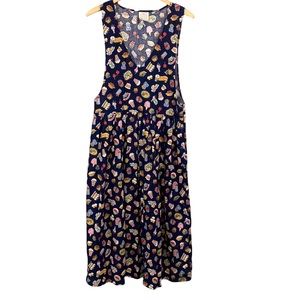 Pam’s Closet Vintage Dessert Jumper Dress. Size M